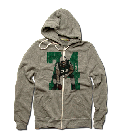 Zip Hoodie Eco Gray