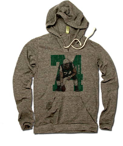 Womens Hoodie Eco Gray