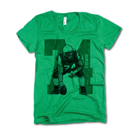 Scoop Neck Kelly Green