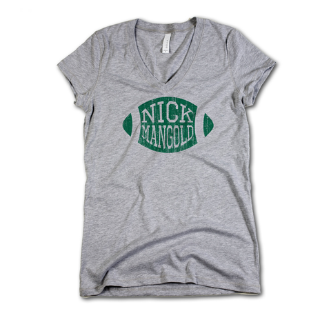 V-Neck Athletic Gray